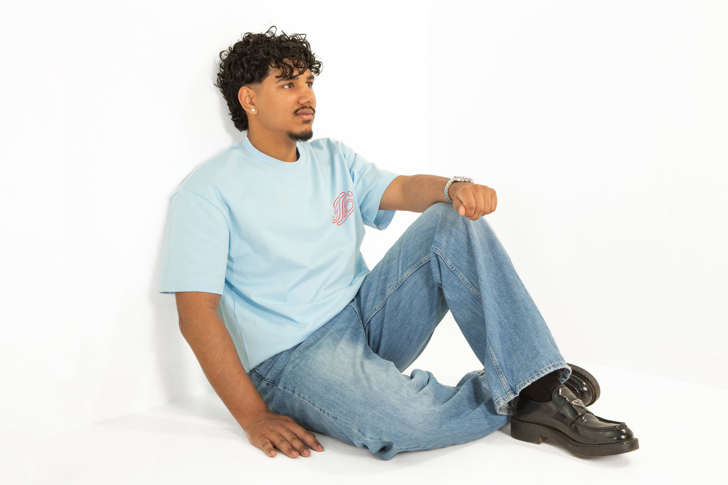 Sky Blue - Made with Love Tee