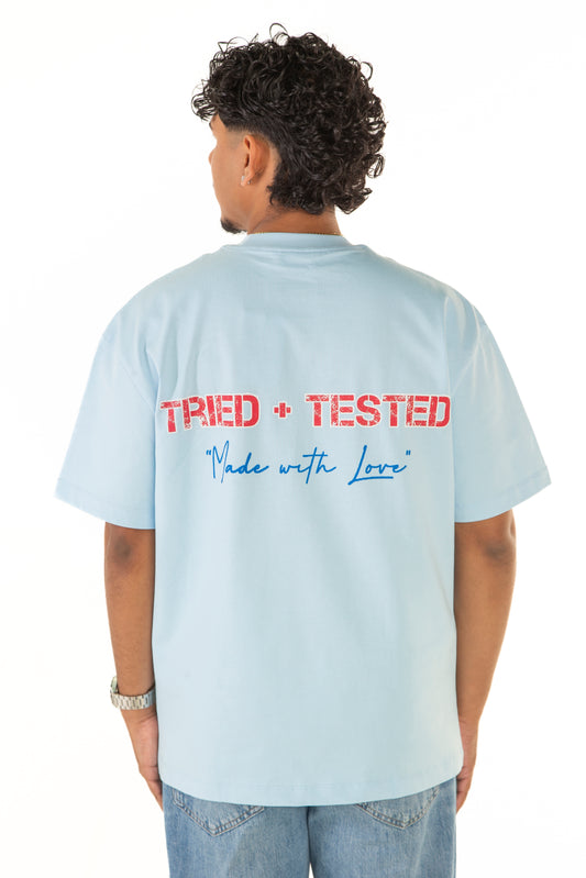 Sky Blue - Made with Love Tee