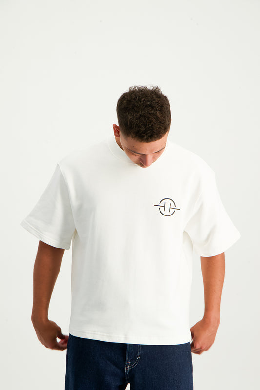 Heavyweight Boxy Tee "Off-White"