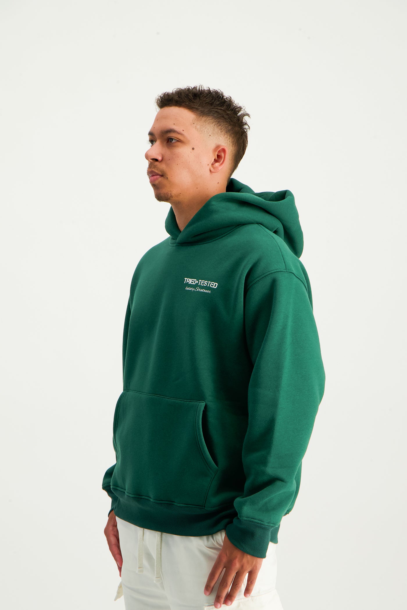 Wear away logo Hoodie "Green"