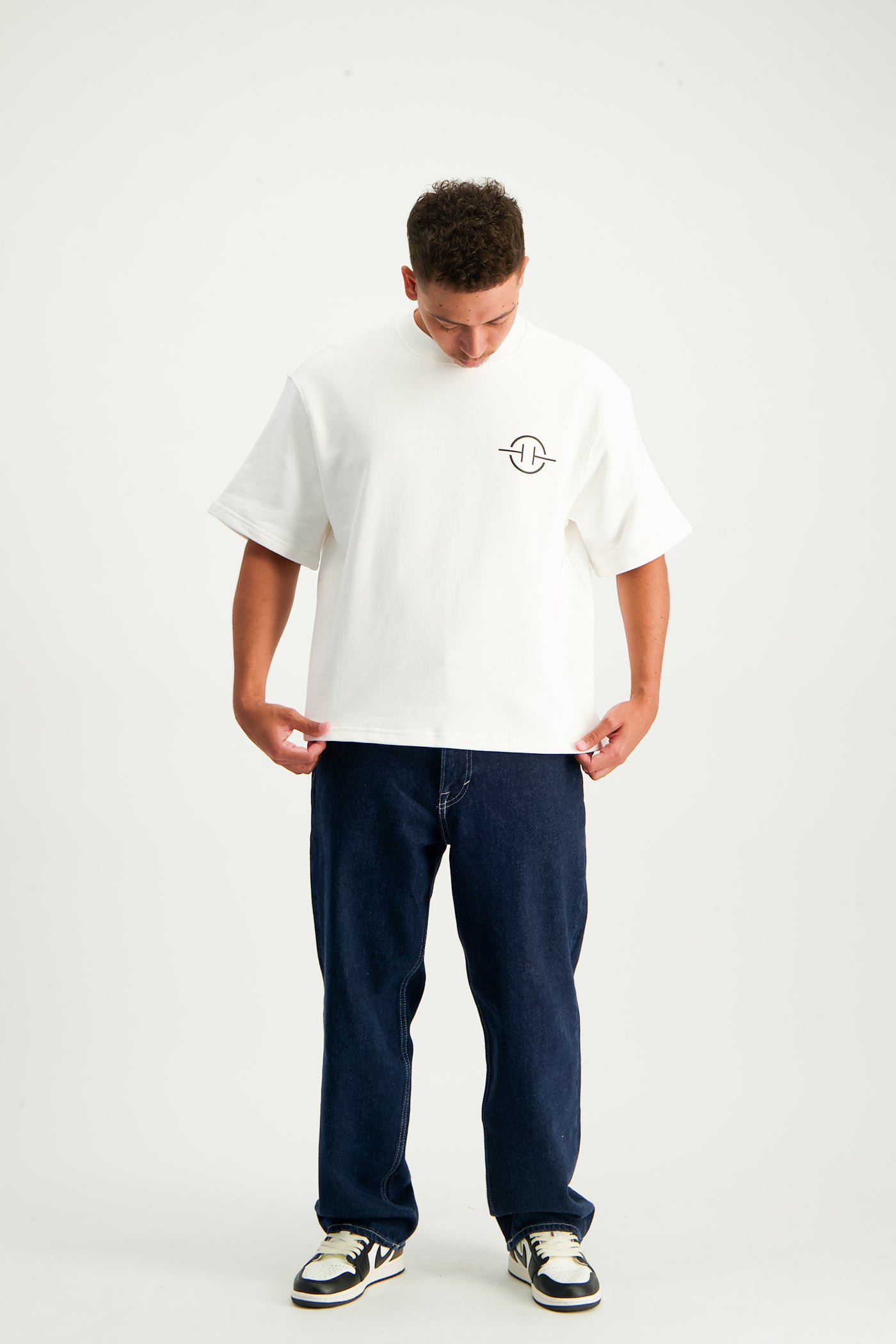 Heavyweight Boxy Tee "Off-White"